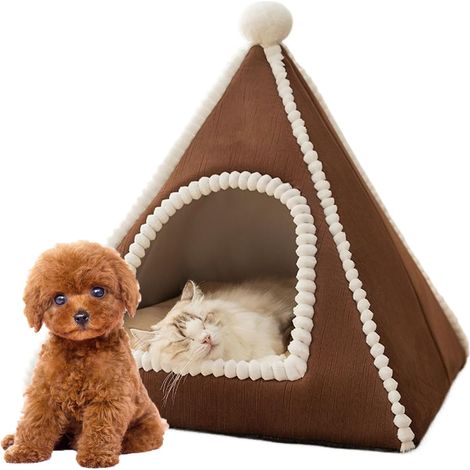 pour Chat Ferme Niche pour Chien Ferme avec ToitMaison (1/5)