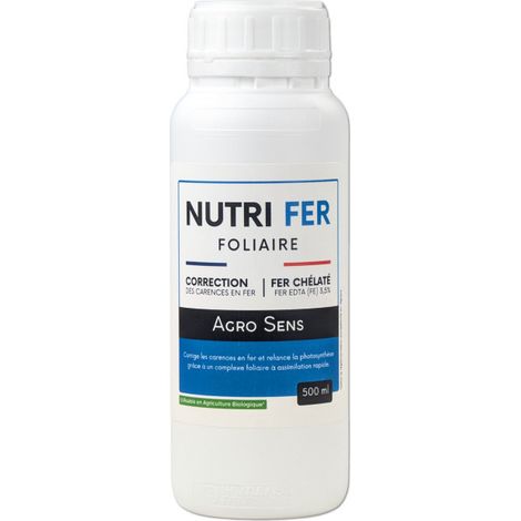 Nutri Fer Foliaire - Chélate de fer en pulvérisation - 500 ml (1/5)