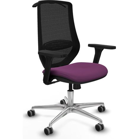 piqueras-y-crespo Mardos Ergonomischer Bürostuhl Lila