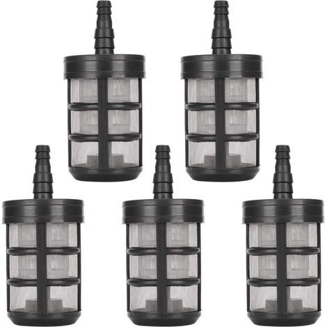 CSPARCV 5-teiliges DBAILY Edelstahl-Gartenschlauchfilterset, Wassersaugpumpe, Doppelschicht-Verschlüsselungsfilter für Zulaufschläuche, Sprühgeräte, Hochdruckreiniger, Ausrüstung (1/5)