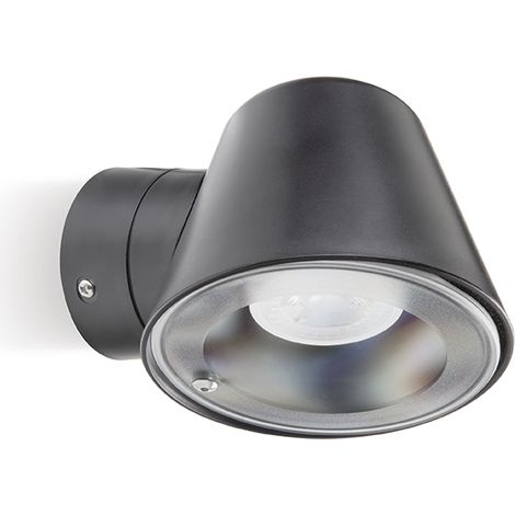 APPLIQUE LED 'CUP' E27 - nero - SOVIL (1/2)