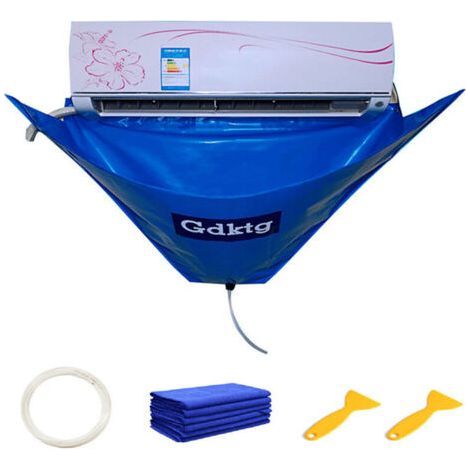 Un outil de sac à eau pratique pour nettoyer les climatiseurs (1/4)