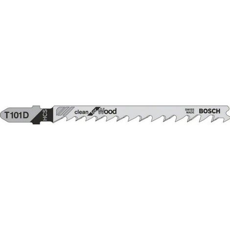 2608630032 - Set 5 lame per seghetto alternativo T 101 D Clean for Wood