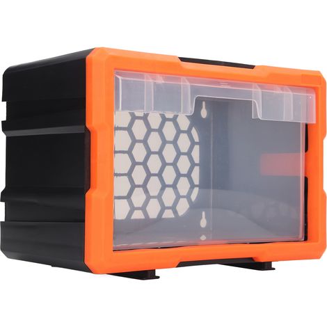 Boîte de rangement combinée pour composants électroniques Meike (tiroir, vis et autres pièces). (1/5)