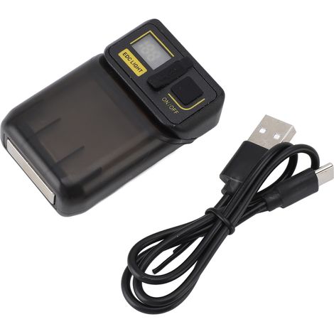 Lampe de poche LED EDC Toivize 1000lm compacte avec écran numérique, aimant intégré et recharge USB, idéale pour le bricolage (1/5)