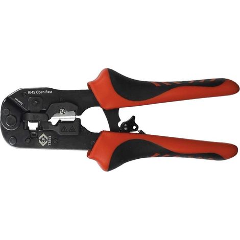 Crimping tool c.k t3853 190 mm mecanismo automático de trinquete (1/4)