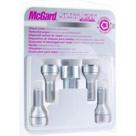 4 Vis Antivol Sl Mcgard M14x1.5- R14- Long. 37.1 Mm - 19 Mm - 28044SL