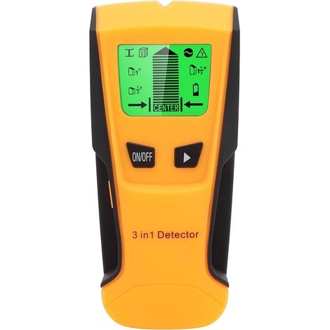 TH210 3-in-1 stud finder: wall scanner, metal detector, voltage detector, electronic cable detector, multi-function digital wall scanner with LCD screen. (1/5)
