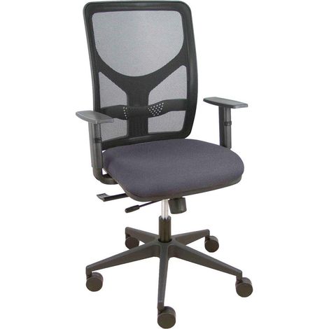 Piqueras y Crespo Silla Motilla gris oscuro ergonómica