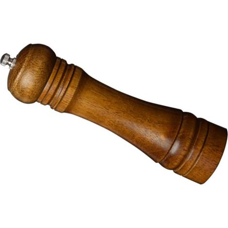 Moulin à poivre manuel multifonctionnel en bois avec noyau en céramique, moulin à épices, outil de cuisine multifonction pour flacon à condiments (1/5)