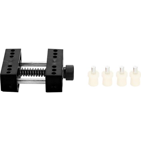 Étaux de Réparation de Montre, Outil pour Ouvrir Boîtier de Montre-Bracelet, Fixateur de Cadran Noir (1/5)