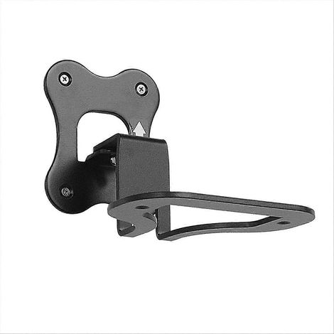 Mur Mount pour Enchant haut-parleur arrière Surround son et Bookshelf Speakers métal support cinéma accessoires noir (1/5)