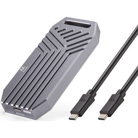 EW7062 caja para disco duro externo Caja externa para unidad de estado sólido (SSD) Gris Oscuro