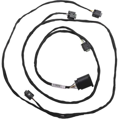 Faisceau de câblage du capteur de stationnement de pare-chocs avant pour BMW Série 5 E60, câble de câblage de pare-chocs avant 61126928362 (1/5)