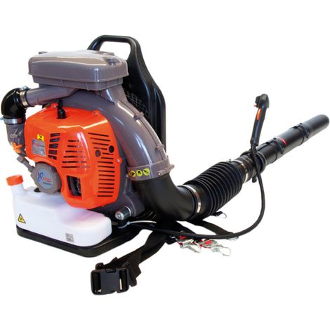 Souffleur thermique à dos 79,4cc – Moteur 2 temps 4,3 CV – 7000 tr/min – Volume d'air 1665 m³/h – Confort ergonomique pour usages prolongés – Kawapower (1/2)