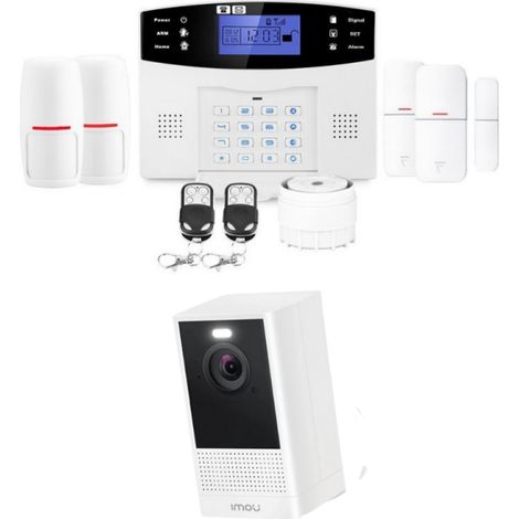 Alarme sans fil connectée gsm pour appartement lifebox evolution kit connecté 2 (1/5)