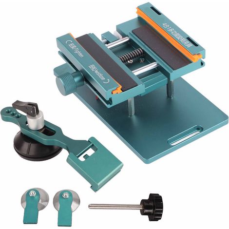 Drehbarer LCD-Separator mit Heizung, Werkzeug zum Entfernen der Rückseite und des Handybildschirms, lötfrei, verstellbare Klemme (1/5)