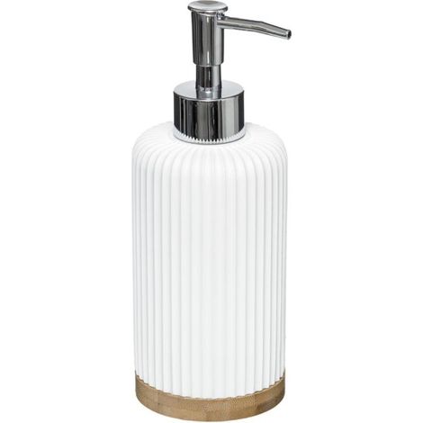 Distributeur de Savon Natureo 19cm Blanc