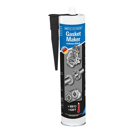 WEICON Gasket Maker Dichtmasse Herstellerfarbe Schwarz 10049931 310 ml (1/2)