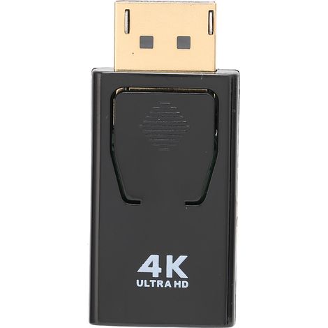 Adaptateur DP vers HDMI 4K DP mâle vers HDMI femelle DisplayPort vers HDMI (1/5)