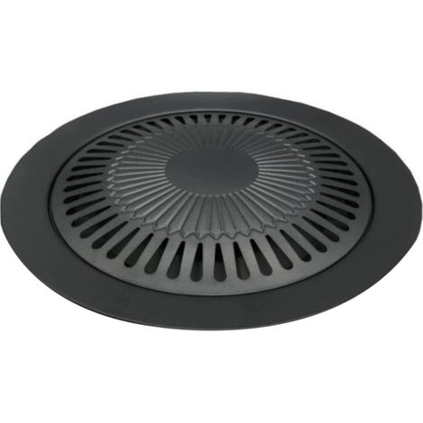 Antihaft-Grillplatte, koreanischer BBQ-Grill, Grillblech, runder Himmelgrill.