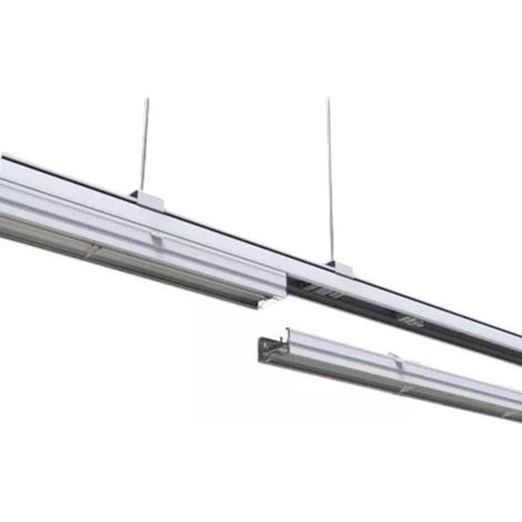 TrAdE Shop Traesio - Lampada Lineare A Sospensione Apparecchio Led Trifase 48w Cct 4000k-6500k Ip20 Qj68150-3c - (1/3)