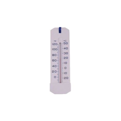 Thermomètre pour piscine et spa, échelle 10 pouces facile à lire, avec cordon nylon, accessoire mesure fiable, thermomètre flottant - pour piscine