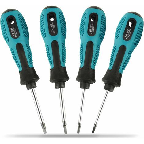 DEESSE SHOP-Jeu de 4 tournevis de précision Y 3-6mm – Acier chrome vanadium – Magnétiques et antidérapants – Pour démontage appareils électroniques (1/5)