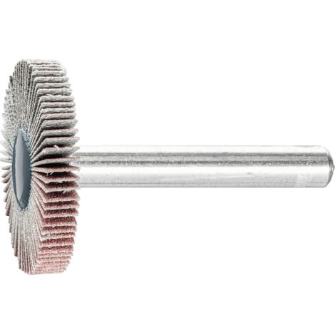 PFERD TOOLS Korund Fächerschleifer F Ø 30x5 mm Schaft-Ø 6 mm A320 für Feinschliff und Finish 10 Stk