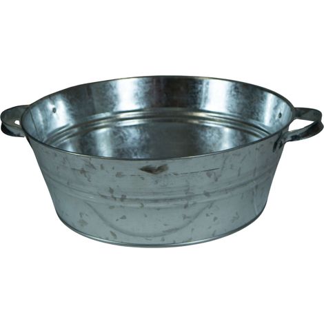 Zinkeimer silbergrau 13L Rund (1/2)