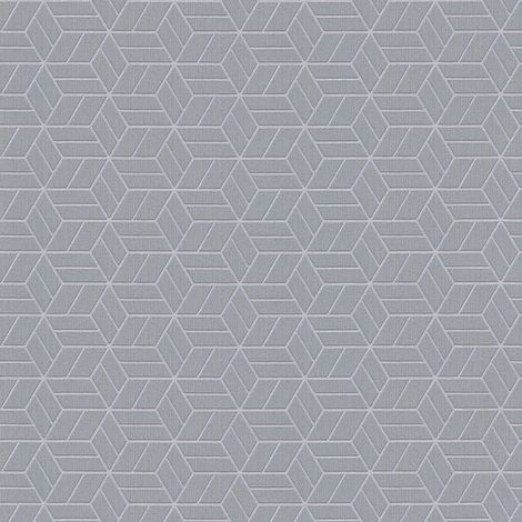 BRICOFLOR Papier peint design Papier peint luxe Tapisserie design Papier peint intissé Gris Métallique - 10,05 x 0,53 m (1/5)