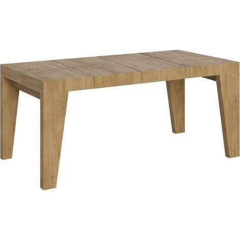 Tavolo Allungabile 90/246x90x77 cm Naxy Premium Quercia Natura (1/4)