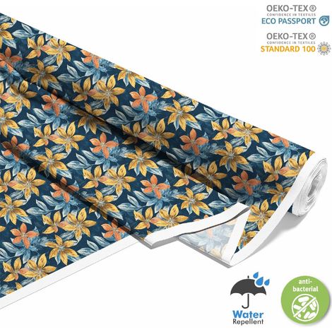 TESSUTI DECORATIVI PER ESTERNI OXFORD - Motivo Fiori I DX5556 (1/5)