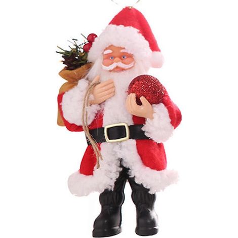 Weihnachtsdekoration Puppenornamente Kindergeschenke Weihnachtsmann-Ornamente Anhänger (1/2)