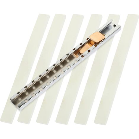 Ensemble portesavon et portecrayons avec recharges soudure de surface mtallique (1/5)
