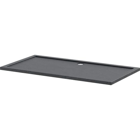 Pearlstone Slate 1700mm x 900mm x 40mm Rectangular Shower Tray (1/4)