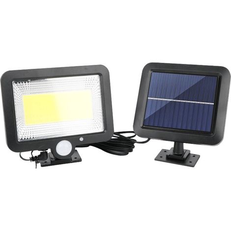 Lampe solaire LED Forever Light SUNARI FLS-06 COB PIR 8W 600lm 6000K 1800mAh Li-Ion-AquaForge