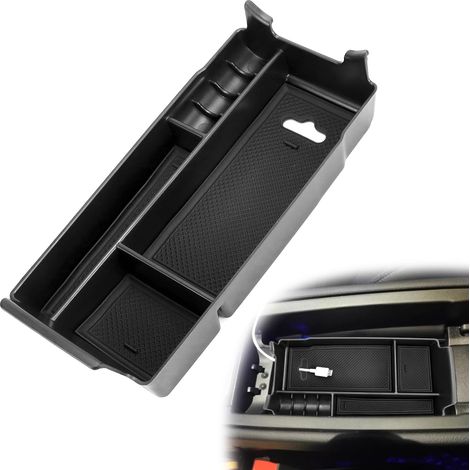 Mittelkonsole Aufbewahrungsbox, Armlehnen-Aufbewahrungsbox, Kompatibel mit Mercedes Benz Modelle A Klasse A/B/CLA/GLA/GLB (1/5)