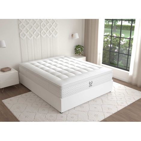 Matelas hybride mousse mémoire en gel et ressorts ensachés 180 x (1/5)