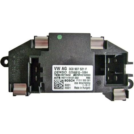 Régulateur, pulseur d'air habitacle MAHLE ABR 69 000P AUDI 3C0 907 521 D