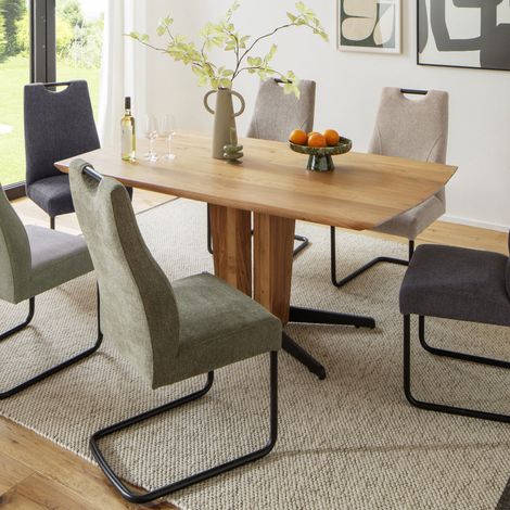 Table en acacia massif 220x100x77 cm