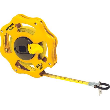 Langes Maßband OPEN STAHL 20 M X 13 MM - METRICA - 39223