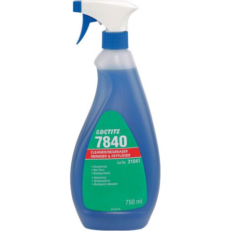 Nettoyant et Dégraissant Loctite SF 7840 Pulvérisateur 750mL