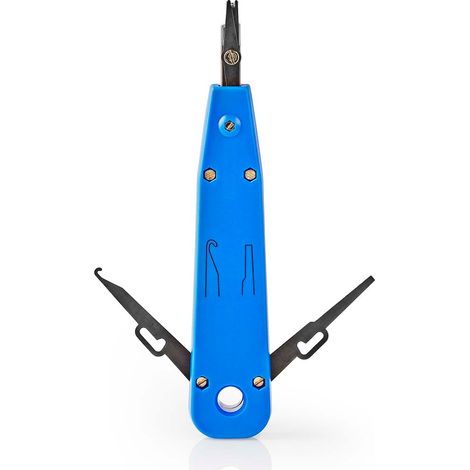 Nedis CCGB89555BU Tenaza para crimpar azul para cableado de red (1/5)
