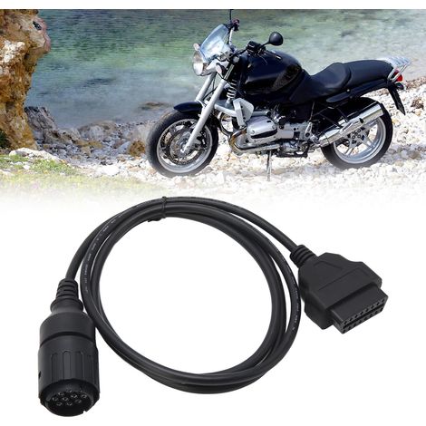 Câble OBD ICOM 10 broches pour BMW ICOM-D Moto (BMW F650 K1200R R850 R1200RT S1000RR G650X) (1/5)