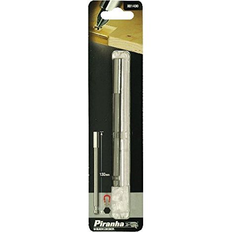 PIRANHA BLACK DECKER ADATTATORE MAGN.X INSERTI 130MM.