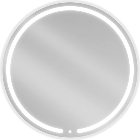 Mexen Rose espejo de baño iluminado, redondo 90 cm, LED 6000K, antivaho - 9810-090-090-611-00 (1/5)