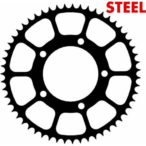 Piñón de acero Stunt 55t-525 Honda CBR 600F F2 F3 F4 (1997-2000) CB CBF 600 650 (1998-2018) 900RR (1/5)