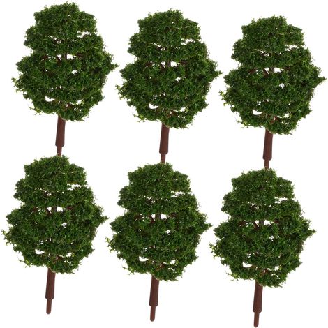 Arbres Miniatures 9 Cm Lot de 20 pour Décoration De Paysage Intérieur Et (1/5)