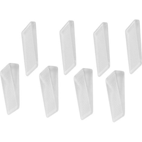 Lot de 16 cales de porte antidérapantes en PVC butées de porte sans (1/5)